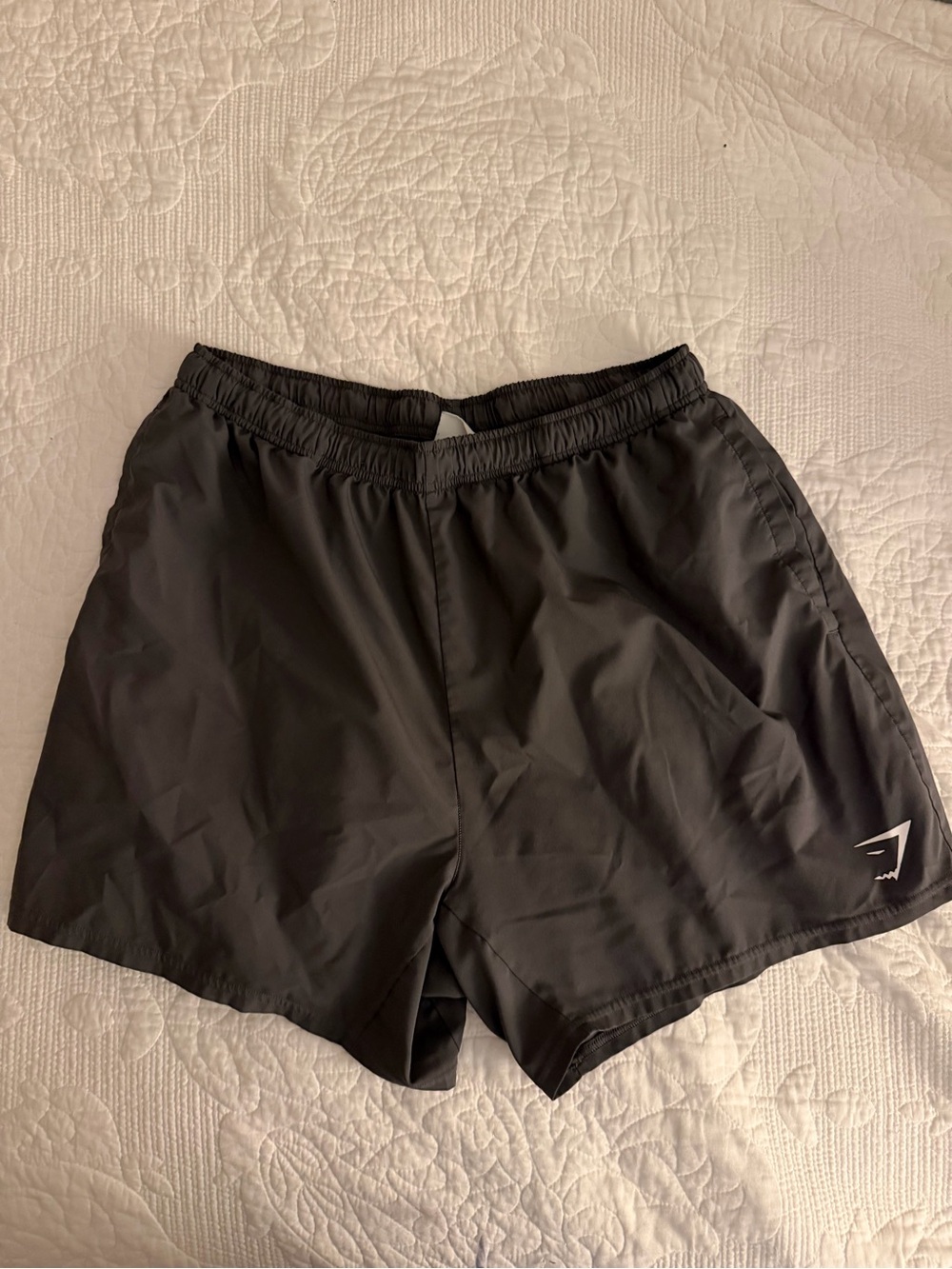 NWOT Gymshark Charcoal Gray Men’s Athletic Shorts